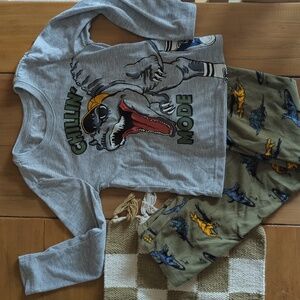 Warm Dinosaur PJs